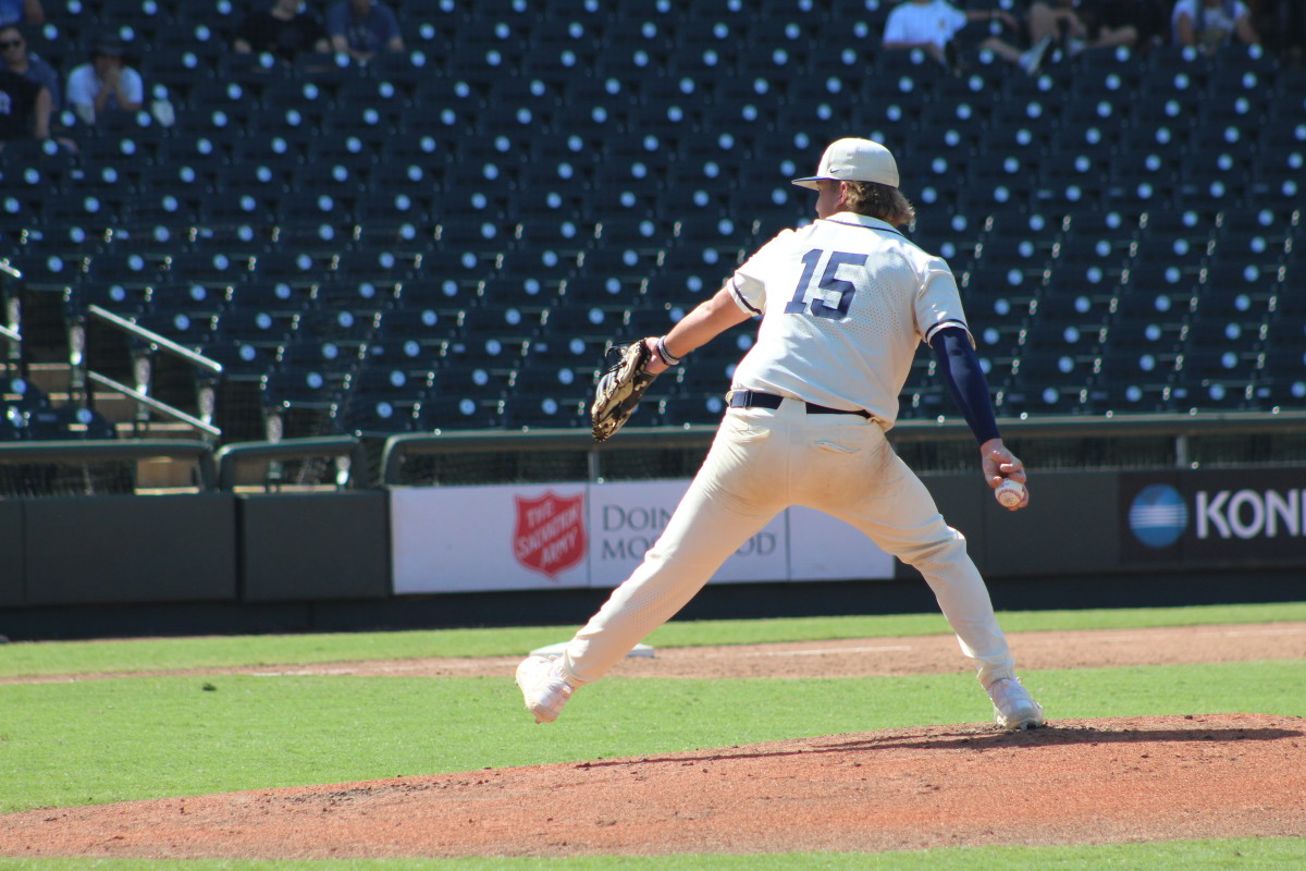Pearland Flower Mound 6A UIL state championship Texas baseball playoffs 061023 Andrew McCulloch 27
